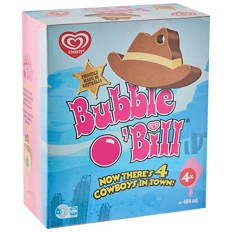 Bubble O'Bill 4 Pack 404ml